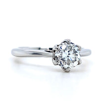 Load image into Gallery viewer, Platinum, 1.00ct G SI2 Diamond Solitaire Ring
