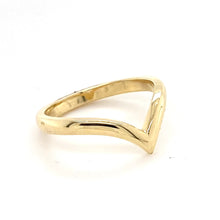 Load image into Gallery viewer, 18ct Yellow Gold, Wishbone Wedding Ring
