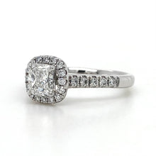 Load image into Gallery viewer, 18ct White Gold, 0.70ct G VS2 Diamond Cluster Ring

