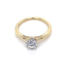 Load image into Gallery viewer, 18ct Yellow Gold, 0.70ct F VS2 Diamond Ring
