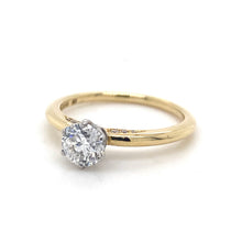 Load image into Gallery viewer, 18ct Yellow Gold, 0.70ct F VS2 Diamond Ring
