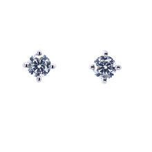 Load image into Gallery viewer, 18ct White Gold, 0.31ct Lab Grown Diamond Earrings
