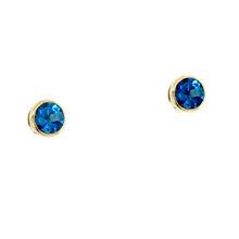 Load image into Gallery viewer, 18ct Yellow Gold, Topaz Earrings
