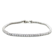 Load image into Gallery viewer, 18ct White Gold, 5.00ct Lab Grown Diamond Tennis Bracelet
