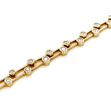 Load image into Gallery viewer, 18ct Yellow Gold, 0.94ct Diamond Bracelet
