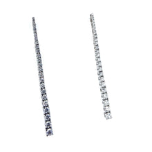 Load image into Gallery viewer, 18ct White Gold, 1.10ct Diamond Drop Earrings
