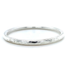 Load image into Gallery viewer, Sterling Silver, Textured Chunky Bangle
