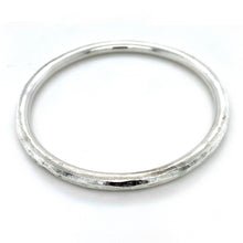 Load image into Gallery viewer, Sterling Silver, Textured Chunky Bangle
