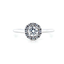 Load image into Gallery viewer, 9ct White Gold, 0.23ct Diamond Cluster Ring
