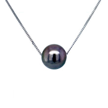 Load image into Gallery viewer, 9ct White Gold, Tahitian Pearl Pendant
