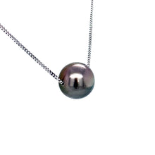 Load image into Gallery viewer, 9ct White Gold, Tahitian Pearl Pendant
